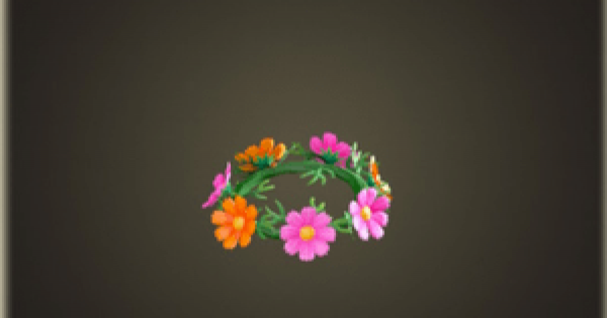 あつ森 コスモスのかんむり ラブリーのレシピ 作り方 と必要素材 あつまれどうぶつの森 ゲームウィズ Gamewith