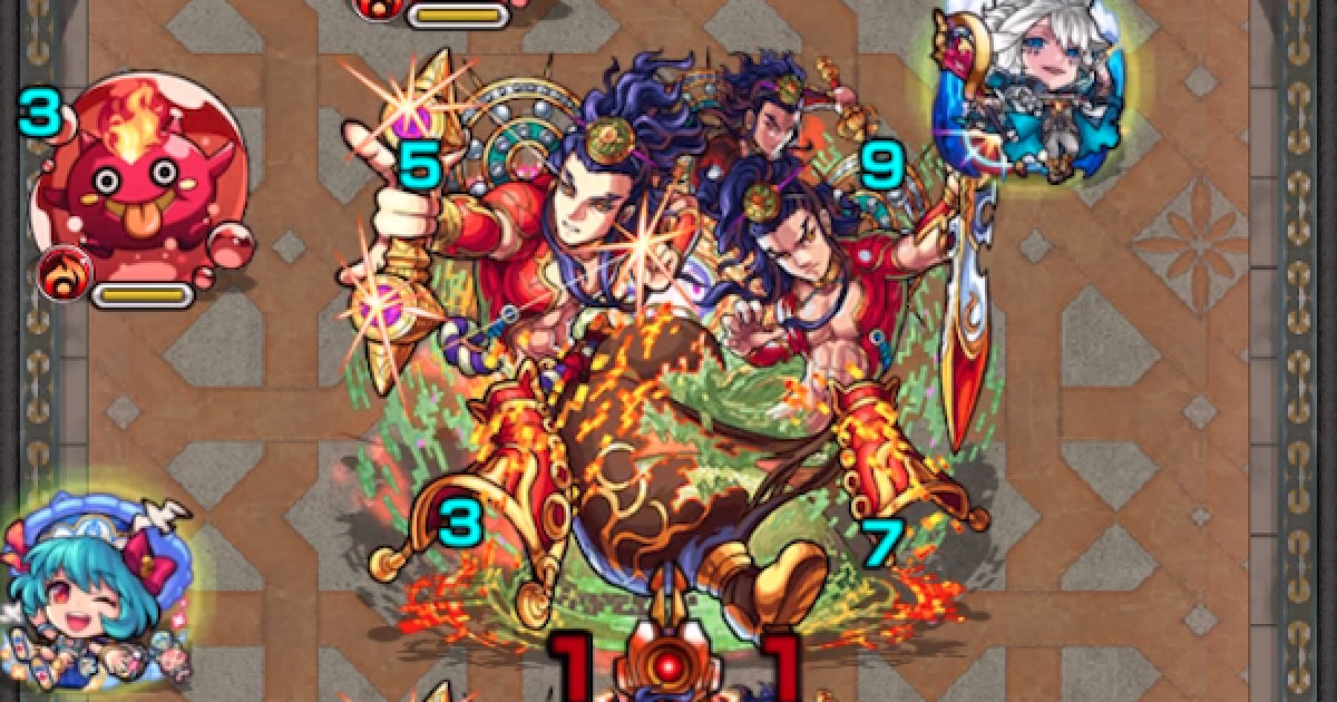 モンスト 裏覇者の塔南 33階 火 攻略と適正キャラランキング ゲームウィズ