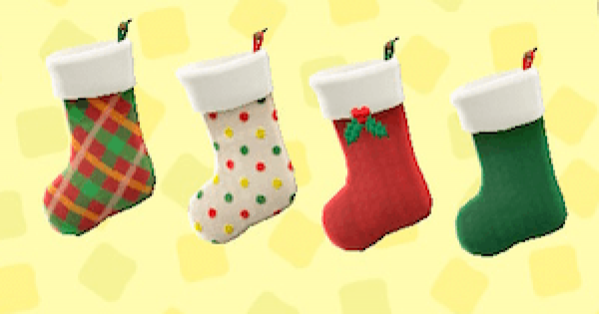 あつ森 クリスマスなかべかけソックスの値段 売値 とリメイク あつまれどうぶつの森 ゲームウィズ Gamewith