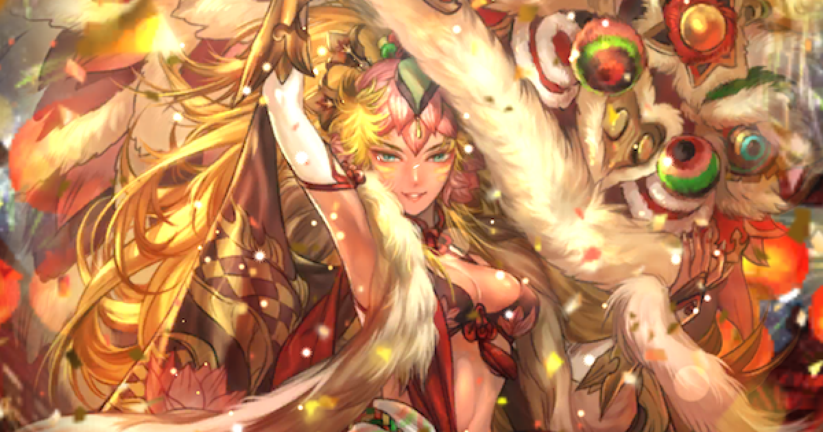 ロマサガRS】金獅子姫(旧正月/SS)の評価と覚醒/継承技【ロマサガ リ