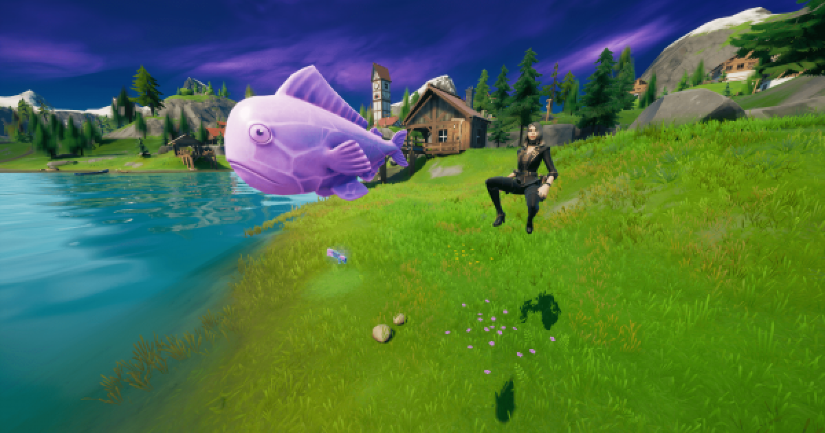 フォートナイト 魚を水中に投げ戻す チャプター2シーズン5 Fortnite ゲームウィズ