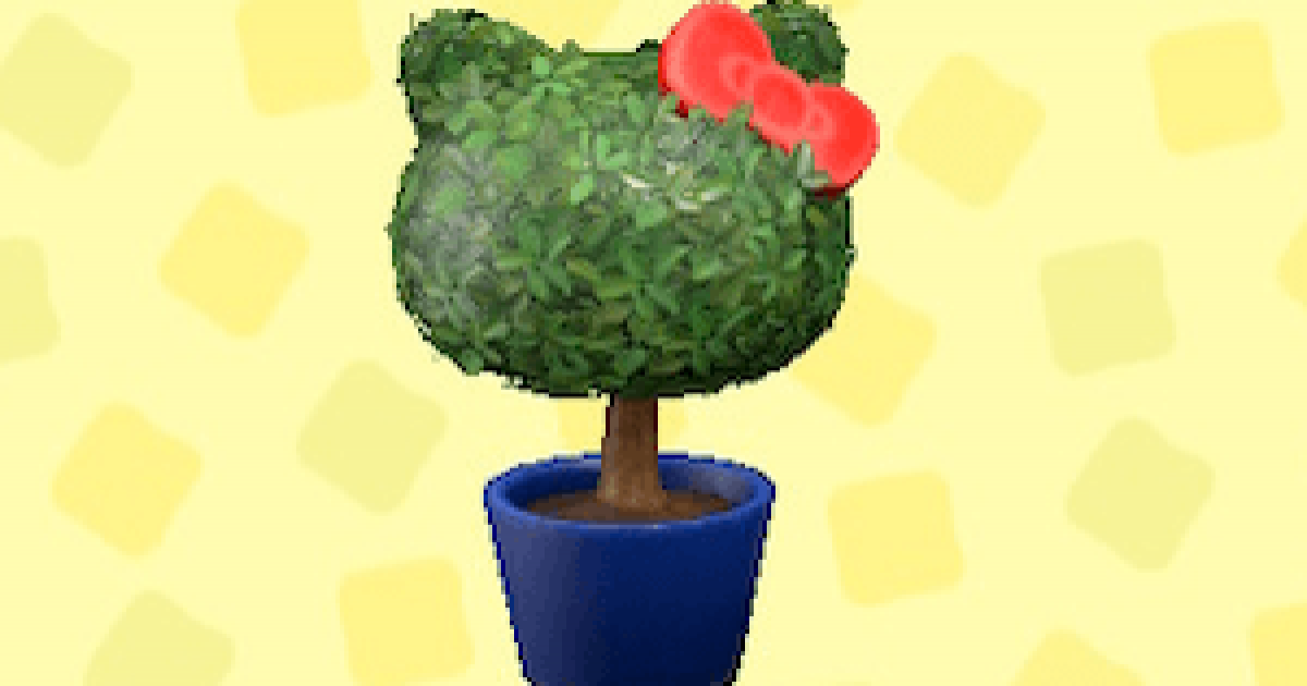 あつ森 ハローキティなプランターの値段 売値 とリメイク あつまれどうぶつの森 ゲームウィズ
