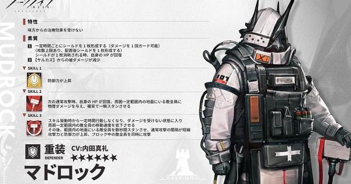 アークナイツ マドロックの評価とスキル ゲームウィズ Gamewith