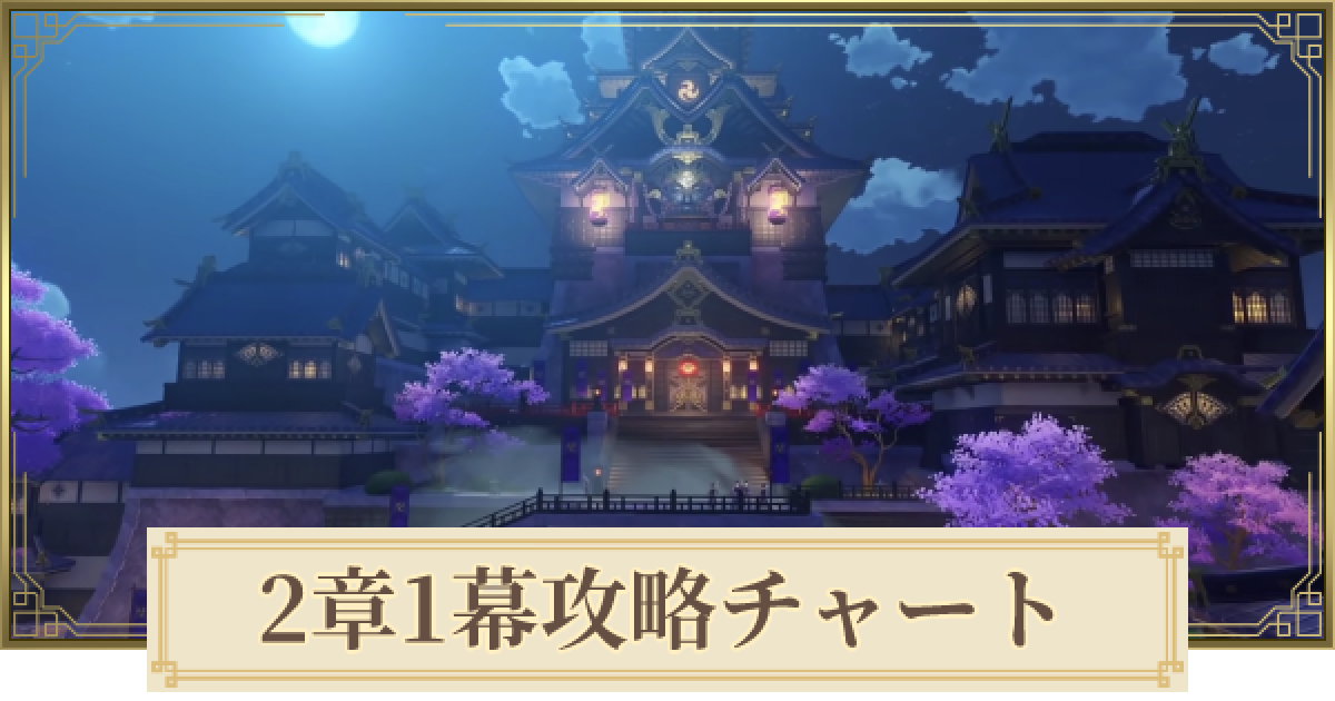 原神】2章第1幕攻略チャート - ゲームウィズ
