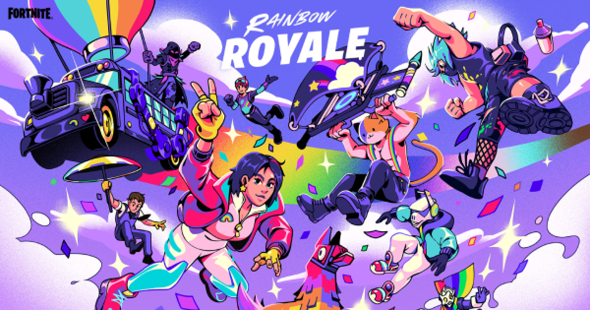 フォートナイト】ラップ「ワイルドレインボー」の情報【FORTNITE