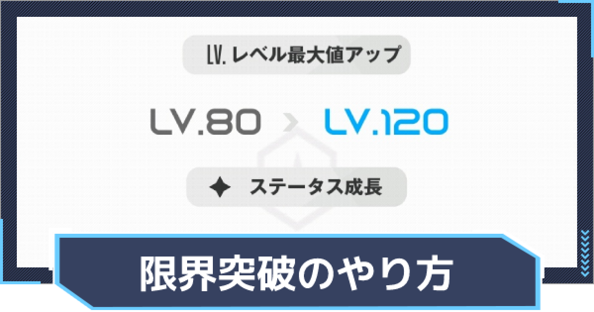 ニケ】限界突破のやり方【NIKKE】 - ゲームウィズ