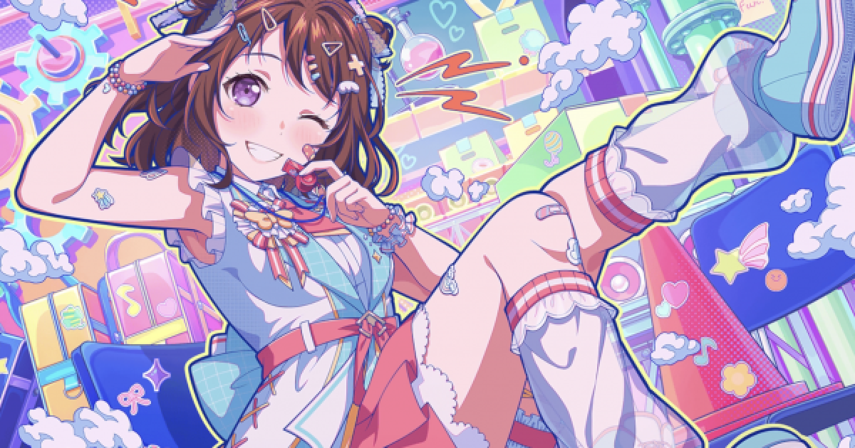バンドリ! 戸山香澄 コスプレ ワンピース 実行委員長のお仕事