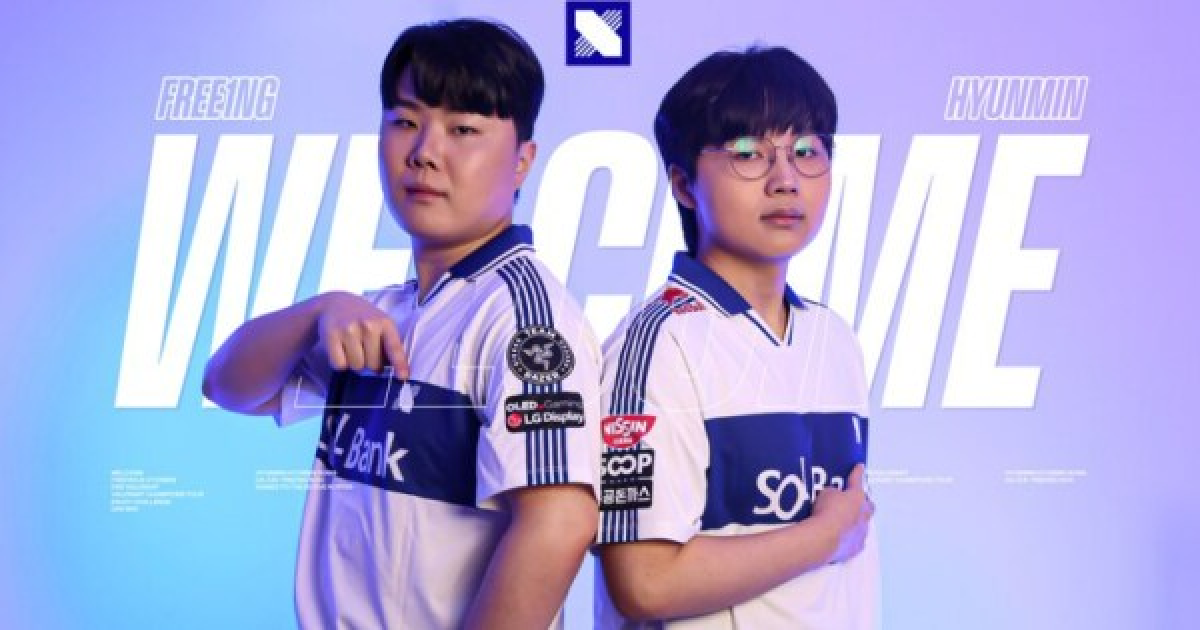 VALORANT】DRXにfree1ng選手とHYUNMIN選手が加入【ヴァロラント