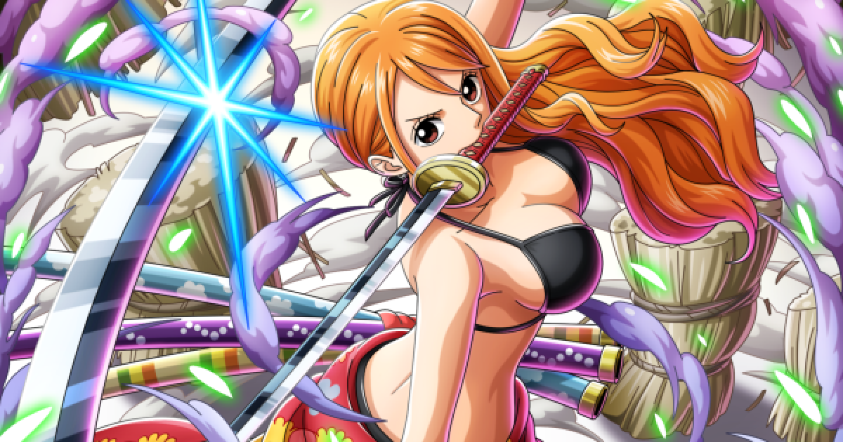トレクル】ナミの評価｜超スゴフェス限定/三刀流【ワンピース