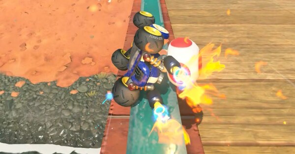 マリオカートワールドのレールスライド