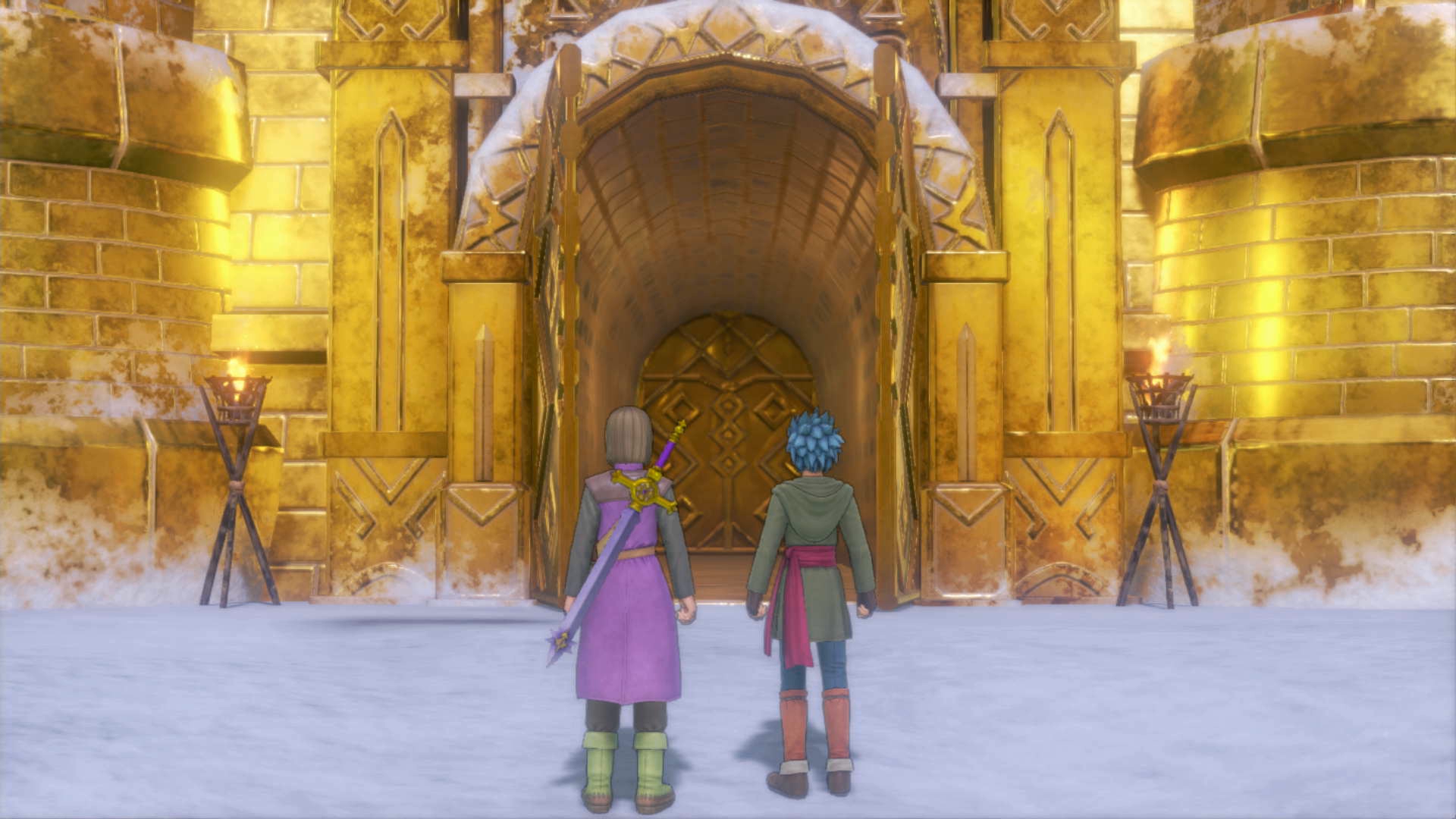 グロッタの町〜黄金城