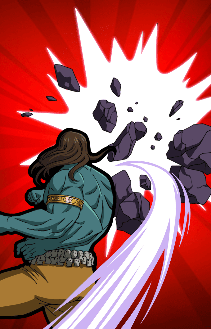 偉大なる戦士ドロールスキル2