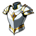 純白の鎧のアイコン