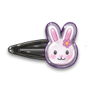 可愛いウサギのヘアピンのアイコン