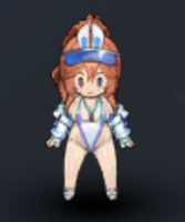 ブラウンダスト2 フルロングタペストリー 水遊びの守護者 ジェニス ブラウンダスト2 フルロングタペストリー 水遊びの守護者 ジェニス