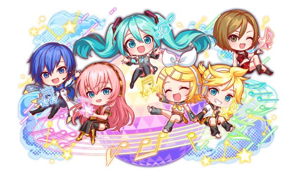 クラフィ】虹色の六重奏 ちびバーチャルシンガーの評価【クラッシュ