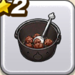 夏キャンプ肉炒めのアイコン