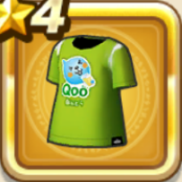 Qoo白ぶどうTシャツ