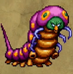 ドラクエ1リメイクのかえんムカデ