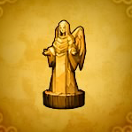 ドラクエ11Sの木彫りの女神像