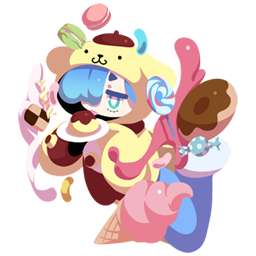 まんぷくレロ×ポムポムプリンの画像