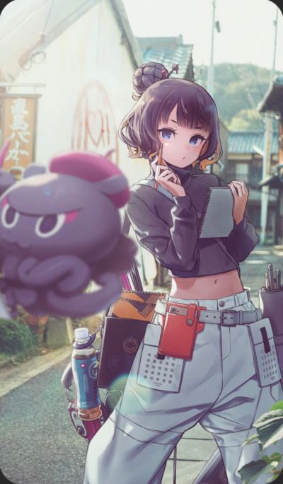 英霊星行：葛飾北斎のイラスト