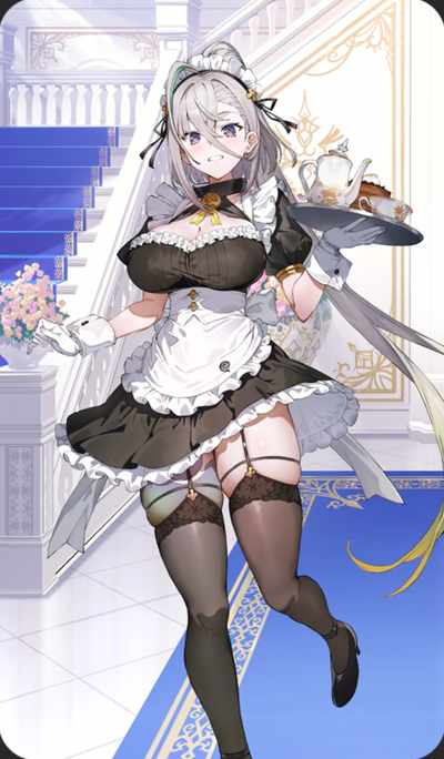 英霊祝装：呼延灼のイラスト