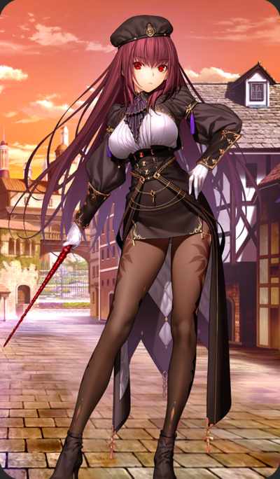 スカサハ　英霊正装ver FGO Fate/Grand Order スカサハ 英霊正装 キューズQ フィギュア