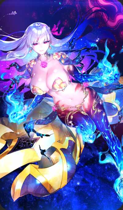 英霊極点：カーマのイラスト