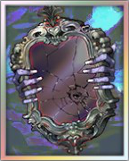 壊れた魔法の鏡