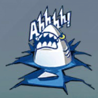 スプレー:サメのアイコン