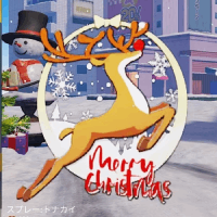 スプレー:トナカイのアイコン