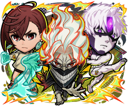 変身・オカルン＆モモ＆変身・ジジ