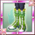 美希のチェックMYノート衣装-足-の画像