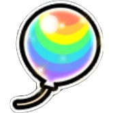 虹バルーンシールアイコン