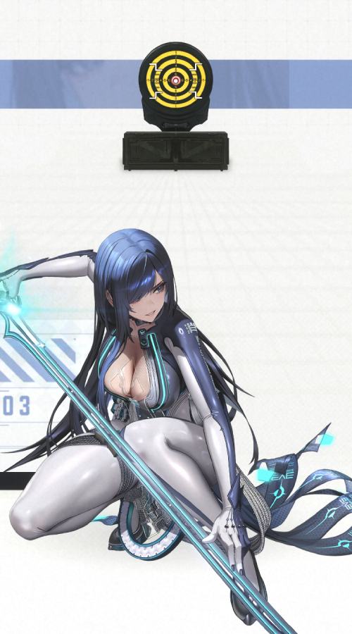 レイヴンの射撃待機画像