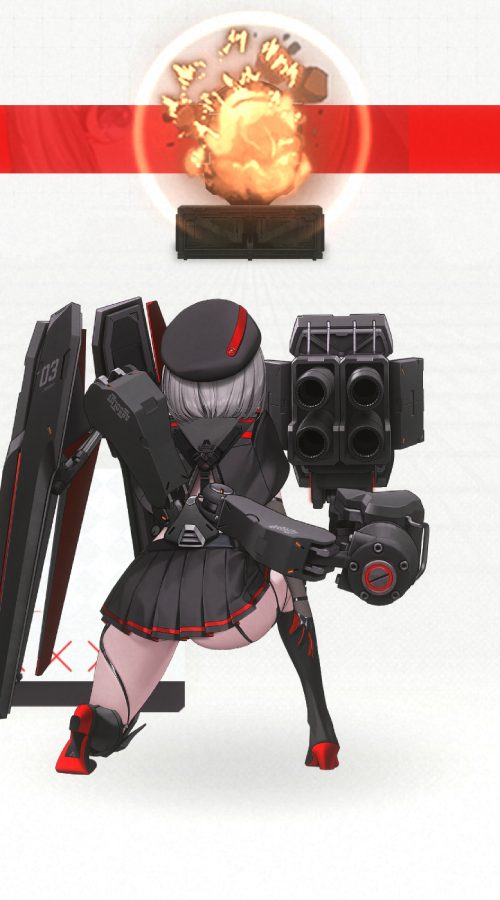 ベスティー：タクティカル・アップの射撃中画像