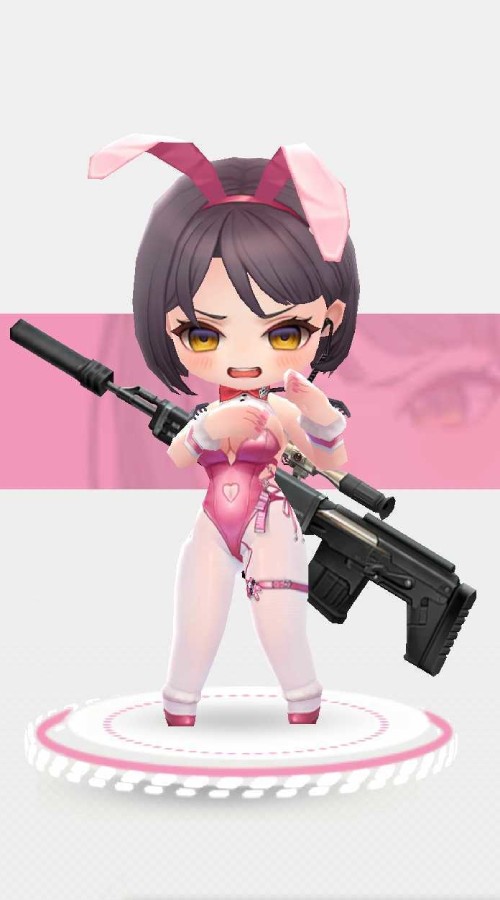 ミルク：ブルーミングバニーのSD画像