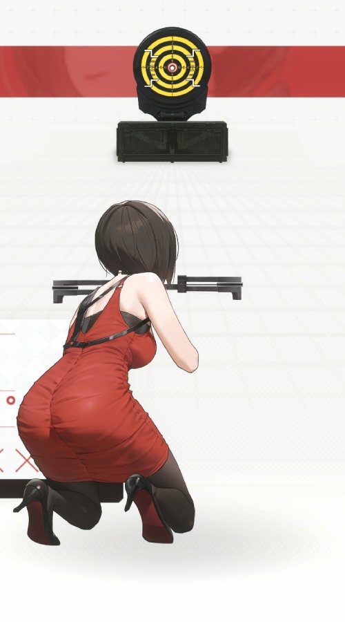 エイダ・ウォンの射撃中画像