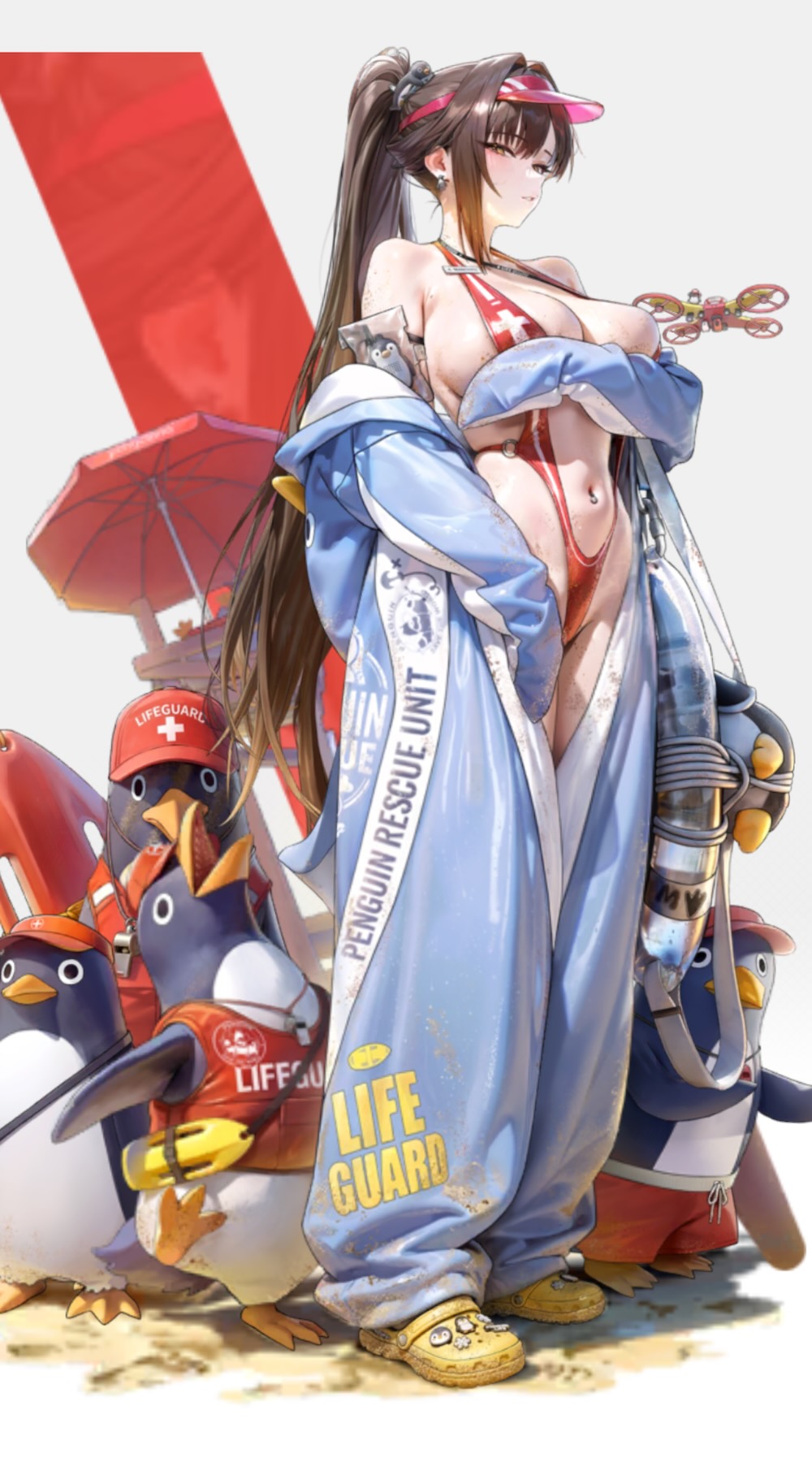 勝利の女神　NIKKE 2026韓国　ビーチタオル マルチャーナ　マリンスタディ ニケ】水着マルチャーナ(マリンスタディ)の評価と声優 | おすすめ