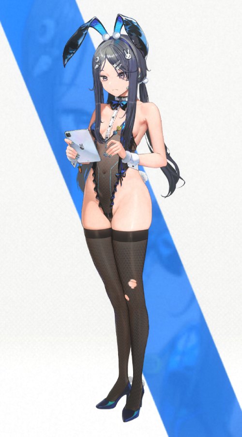 エクシアのコスチューム「ハッカーラビット」