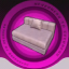 Beige Gray Sofa - Single