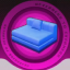 Sky Blue Sofa - Single