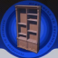 Natural Wood Bookcase