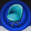 Swirling Jade Chair