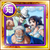 ガープ&たしぎ&ヘルメッポ