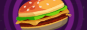 バーガークッション