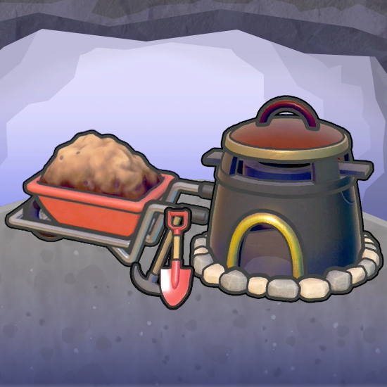 땅 파고 태우고