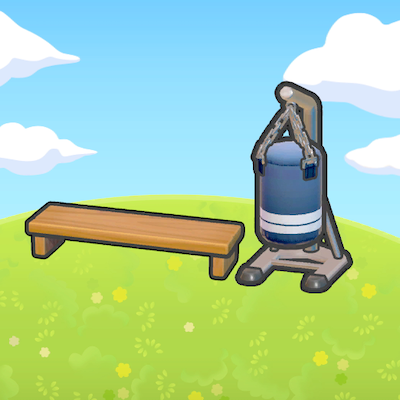 체육관의 휴식처