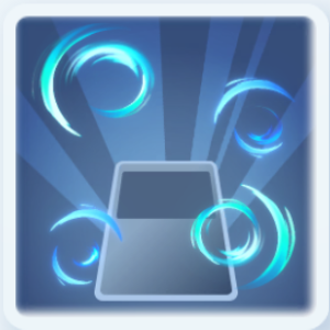 回るリング 水色(バトル)